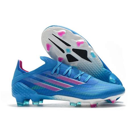 adidas x speedflow + fg sapphire edge - sky rush/pink/weiß